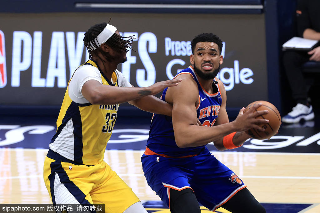 皇冠代理登3平台_唐斯24+15布伦森23分 尼克斯逆转步行者总分1-2